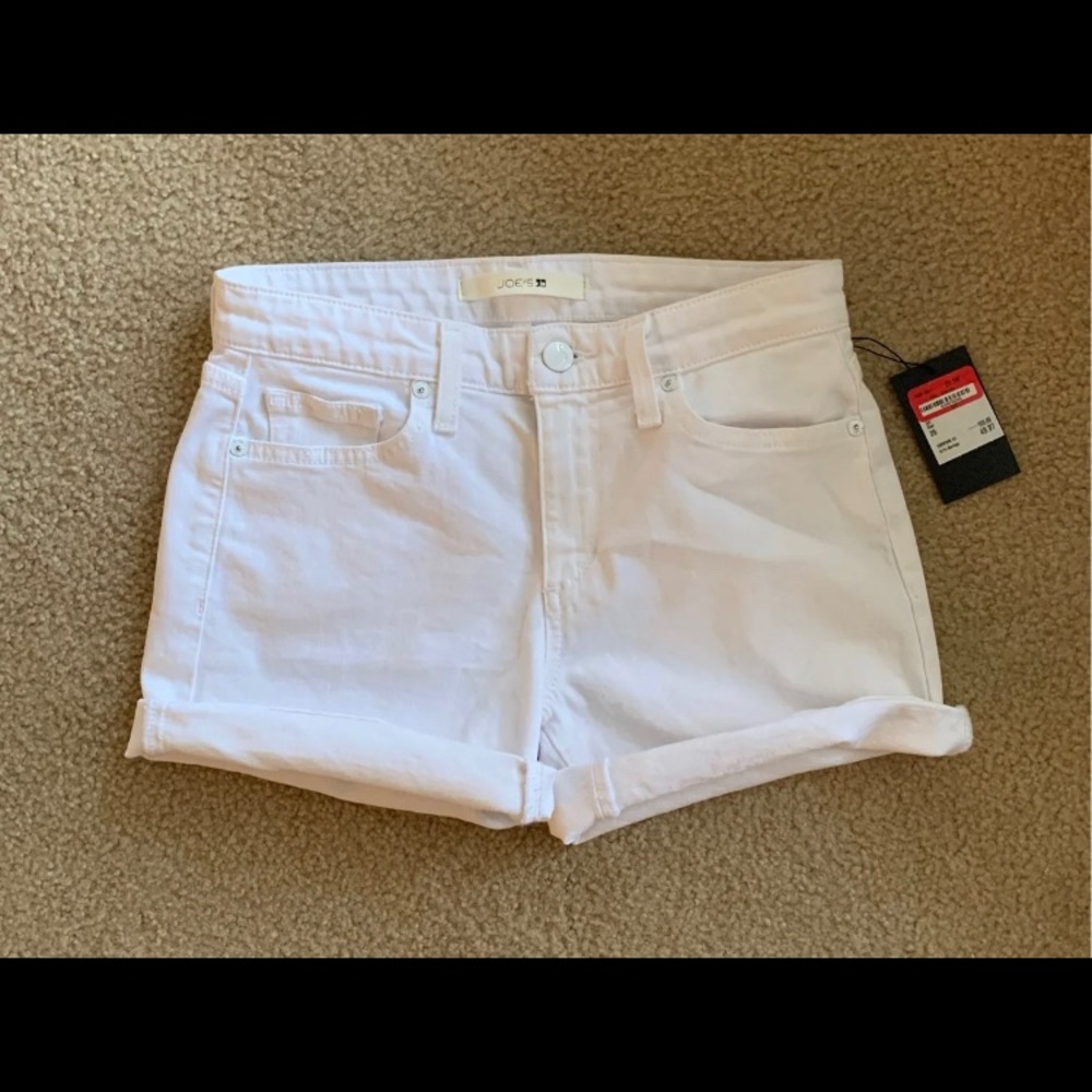 Joe’s Jean White Shorts Size 25